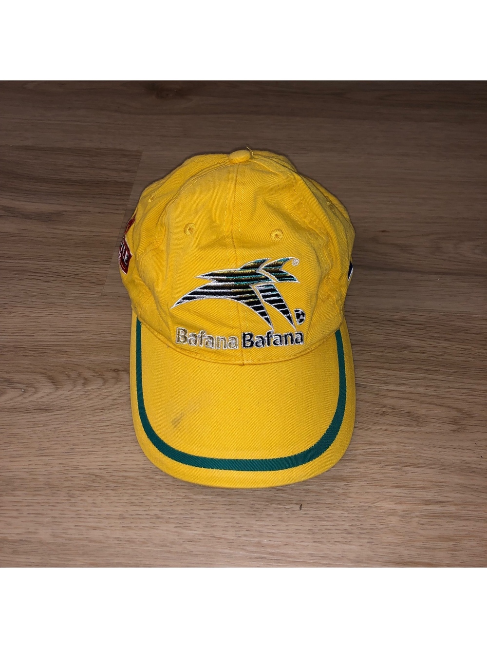 VINTAGE Y2K BAFANA BAFANA CASTLE LAGER SOCCER SOUTH AFRICA HAT RARE